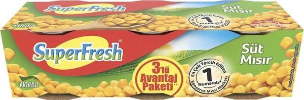 SüperFresh Mısır 200 gr x 3 Adet - Image 1