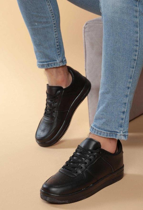 Erkek Spor Ayakkabı 2003-105-0001 Siyah-44 - Image 1