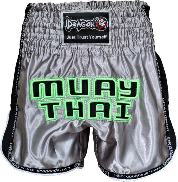 DragonDo MT3022 Muay Thai Şortu Nakışlı Muaythai Şort - Image 1