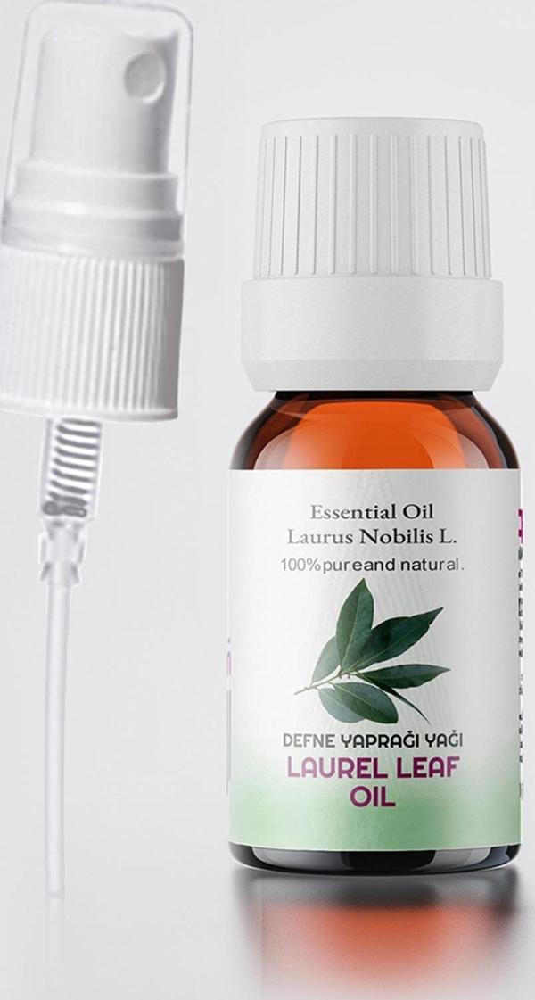 PROCLİS  Defne Yaprağı Yağı, %100 Doğal Uçucu Yağ, Laurel Leaf Oil 10 ml Sprey Başlıklı - Image 1