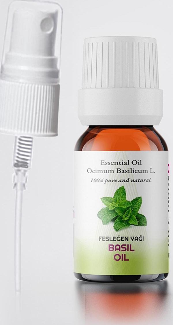 PROCLİS Fesleğen Yağı, %100 Doğal Uçucu Yağ, Basil Oil 10ml Sprey Başlıklı - Image 1