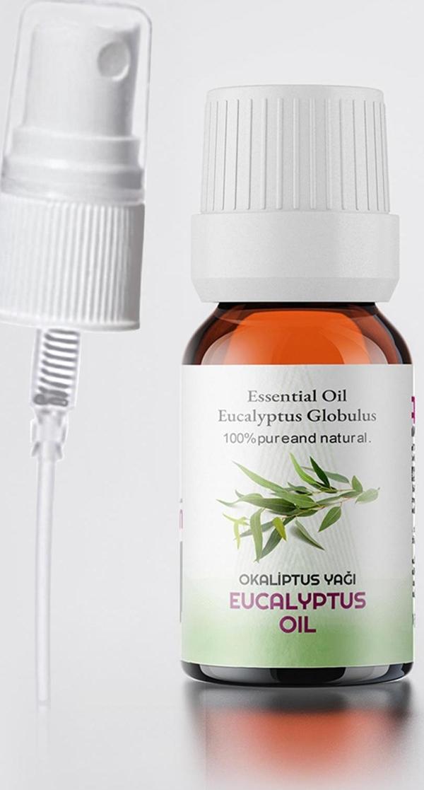 PROCLİS Okaliptüs Yağ, %100 Doğal Uçucu Yağ, Eucalyptus Oil 10 ml Sprey Başlıklı - Image 1