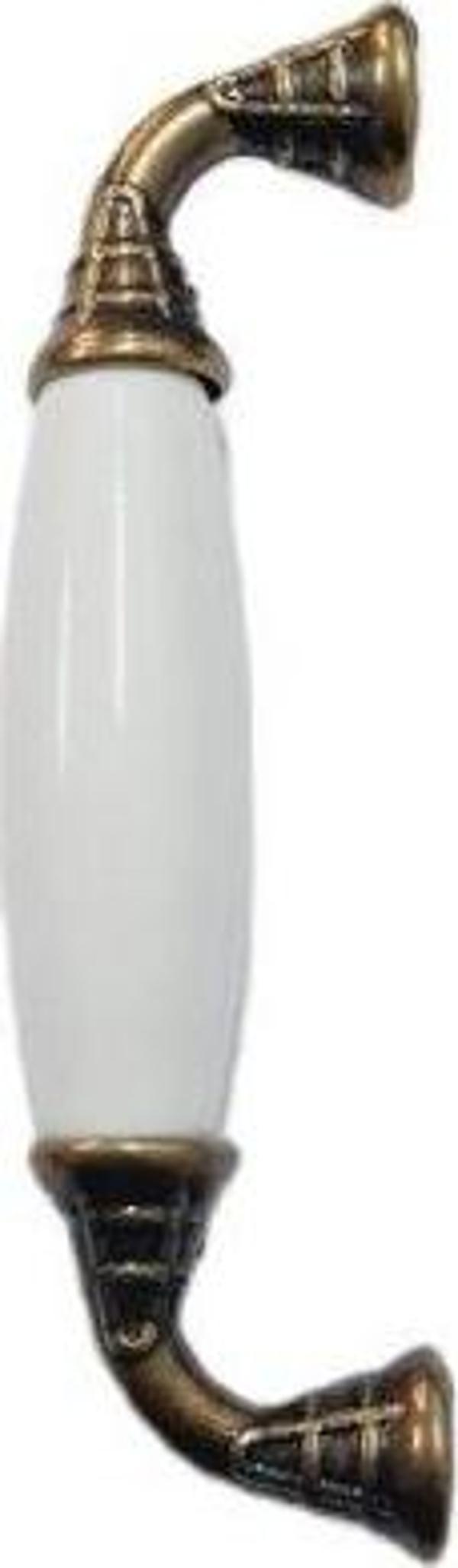 BEYAZ PORSELEN  KULP ANTİK AYAK 96 MM / 5 ADET - Image 1