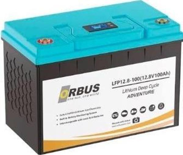 Orbus 12.8 Volt 100 Amper Lityum Lifepo4 Akü - Image 1