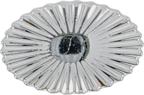 Tırtıklı Krom Düğme Kulp ( 5 ADET ) - Image 1