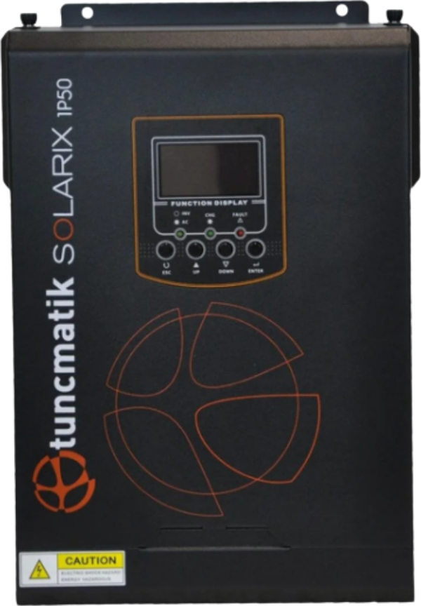 Tunçmatik Solarix 1 kW 50 A PWM 1000 Watt Tam Sinüs Akıllı İnverter - Image 1