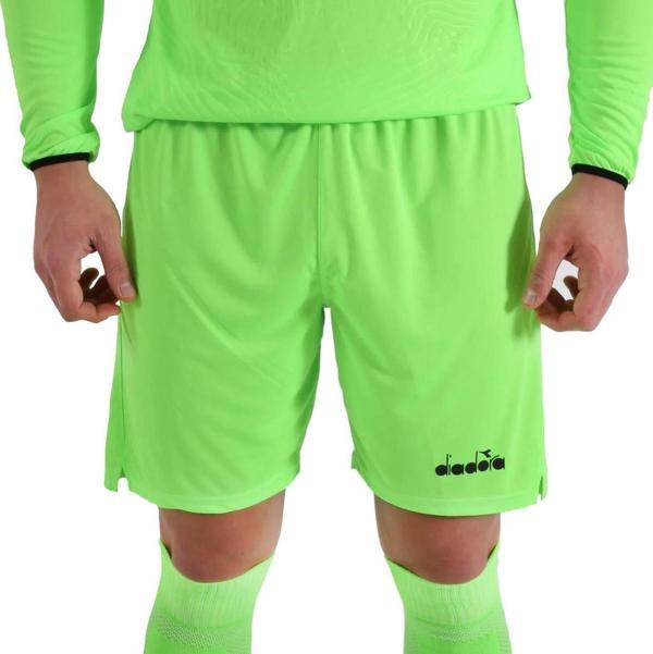 Diadora 1160019 Elite Futbol Kaleci Forma Şortu Neon Yeşil - Image 1