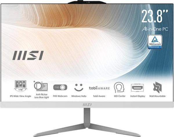 MSI Modern AM242 12M-1692XTR i5-1235U 16GB 512GB SSD 23.8 FHD FreeDOS - Image 1