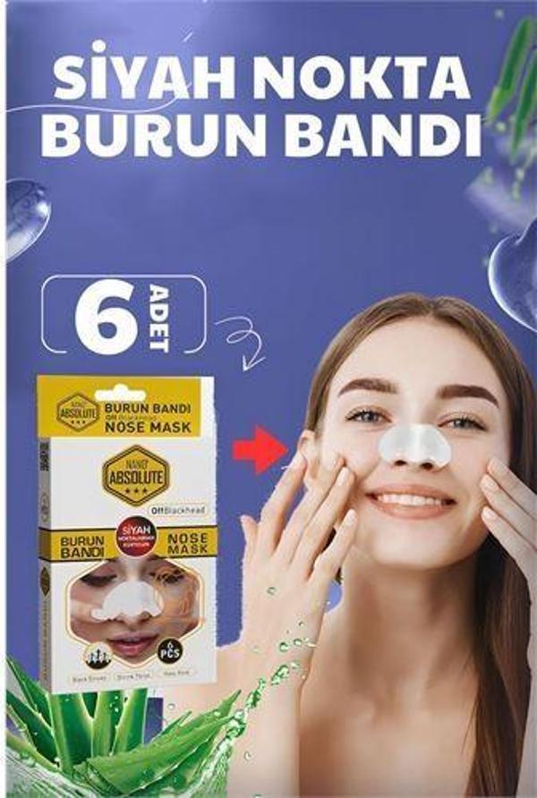 Findit Nano Burun Siyah Nokta Bandı Absolute Professional 6 ADET - Image 1