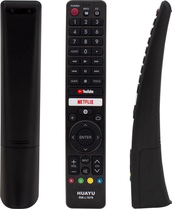Huayu RM-L1678 Sharp Netflix-Youtube Tuşlu Lcd-Led Tv Kumanda Televizyon Kumandası - Image 1