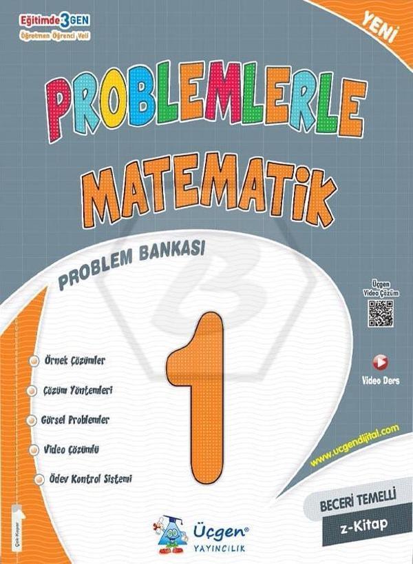 Üçgen Yayınları 1. Sınıf - PROBLEMLERLE MATEMATİK - 2024 - Üçgen Yayıncılık - Image 1