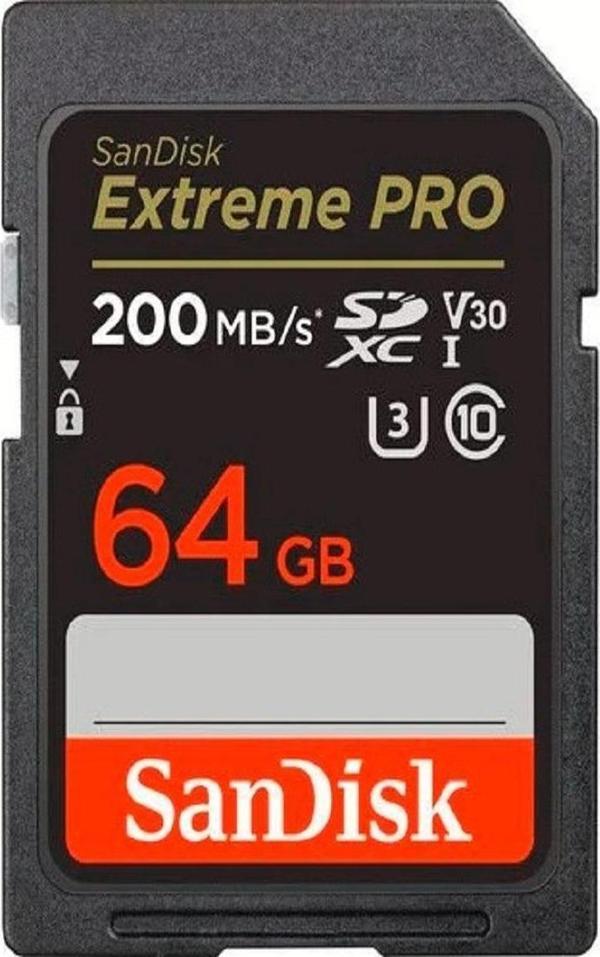 SanDisk 64GB Extreme PRO UHS-I SDXC Hafıza Kartı - Image 1