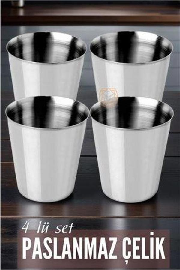 Findit Çelik Bardak Seti 4 Adet Fazio Giacinto Design - Image 1