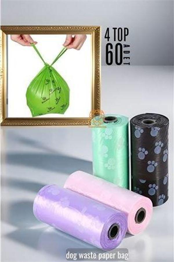 Findit Hayvan Kaka Poşeti 60 Adet - Image 1