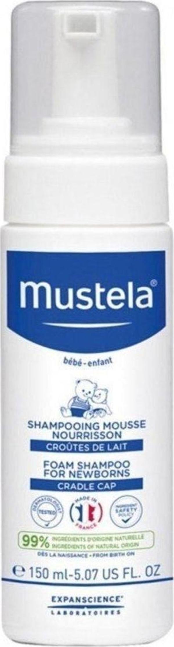 Foam Shampoo For Newbornsd Yeni?doğan Konak Önleyi?ci? Köpük Şampuan 150 Ml - Image 1