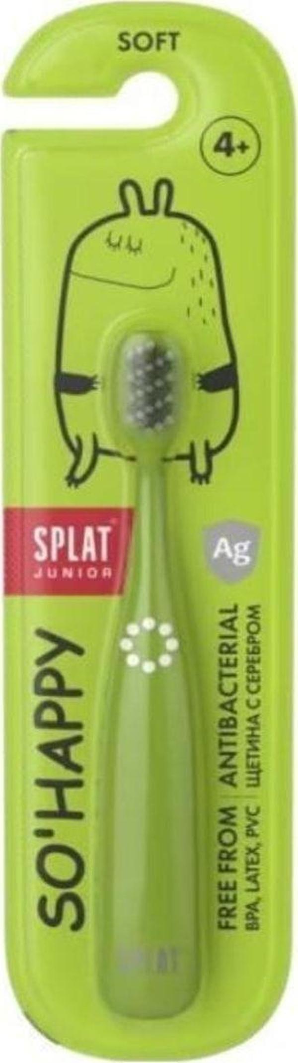 Splat So Happy Çoçuk Diş Fırçası +5 Yaş Yeşil - Image 1