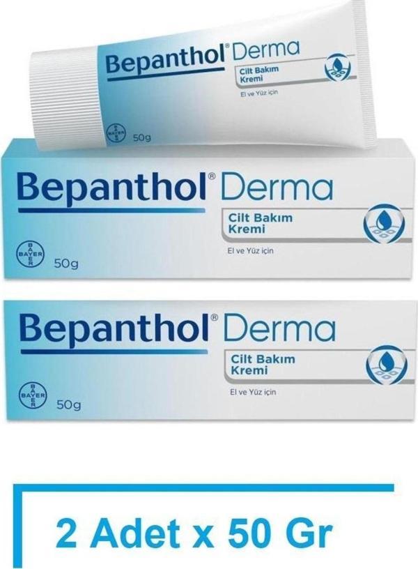 Bepanthol Cilt Bakim Kremi 50 gr 2 adet - Image 1