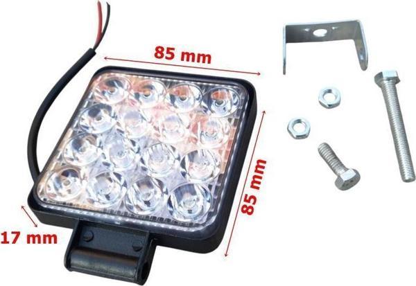 16 Ledli Kare Far Küçük - Image 1