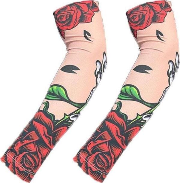 SEVGENT Giyilebilir Kol Dövmesi & Çorabı 3D Baskılı 2 Adet 006 - Image 1