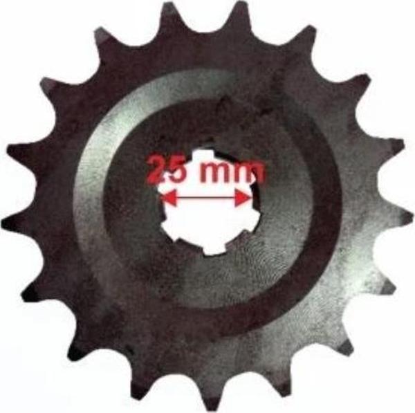 Atv Lx200 Ön Dişli 530-16T İç 25 Mm 6 Tırnaklı Çukur Öm - Image 1
