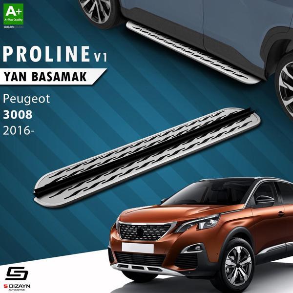 S-dizayn Peugeot 3008 2 Oem Still Pro V2 Aluminyum Yan Basamak 183 Cm 2016 Üzeri A Kalite - Image 1