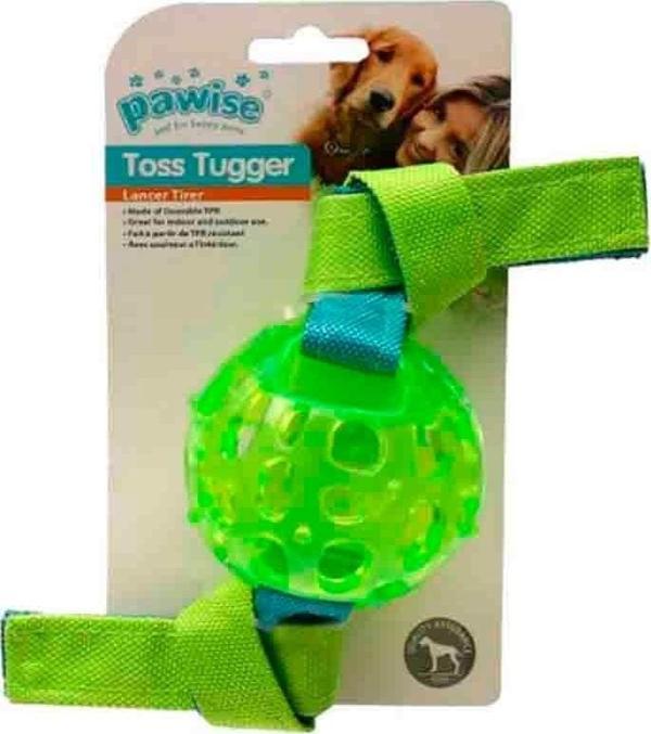 Pawise Diş İpli Kauçuk Top Köpek Oyuncağı - Image 1