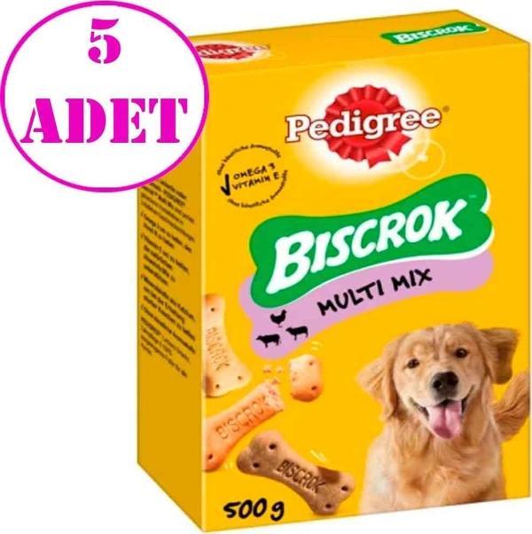 Pedigree Biscrok Köpek Ödül Bisküvisi Multi Mix 500 Gr 5 AD - Image 1
