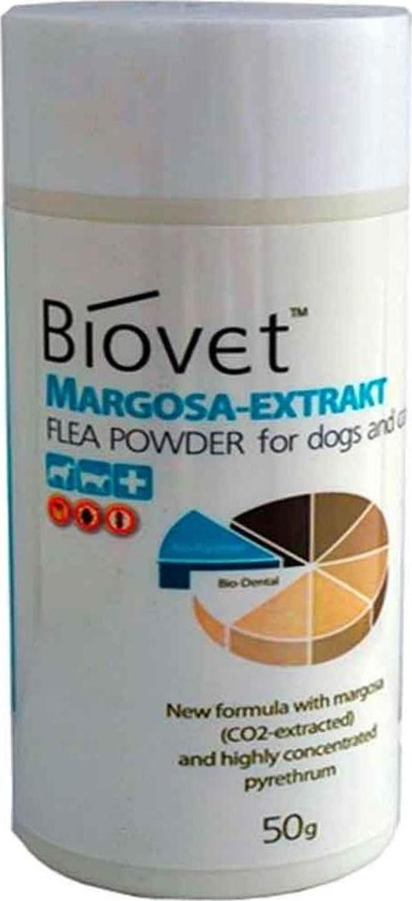 Biovet Bitkisel Kedi Köpek Pire Uzaklaştırıcı Toz 50 Gr - Image 1