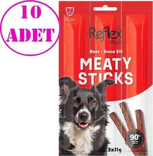 Reflex Biftekli Köpek Ödül Çubuğu 3x11 Gr 10 AD - Image 1