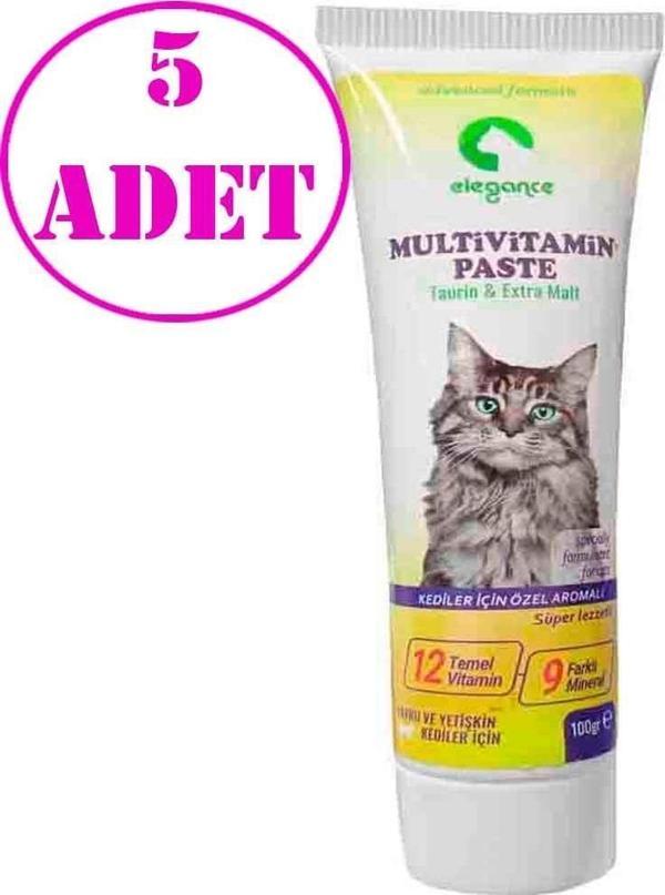 Elegance Multivitamin Paste Taurin & Extra Malt 100 Gr 5 AD - Image 1