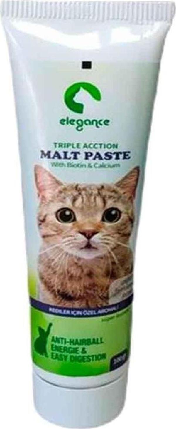 Elegance Tüy Yumağı Önleyici Kedi Malt Macun 100gr - Image 1