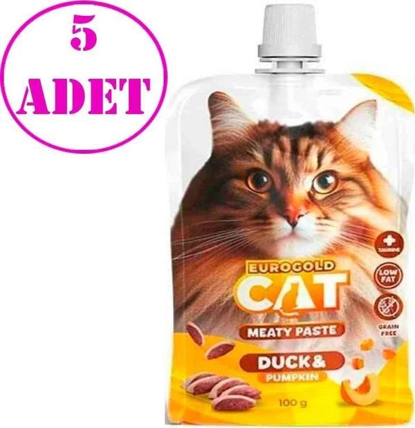 Euro Gold Cat Et Ezmesi Ördek Balkabağı 100 Gr 5 AD - Image 1