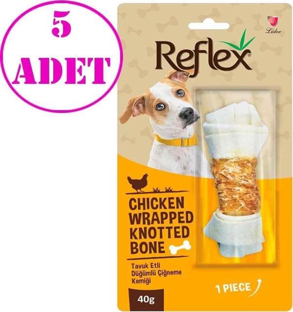 Reflex Tavuk Etli Düğümlü Kemik 40 Gr 5 AD - Image 1
