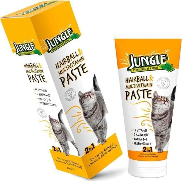 Jungle Cat Kedi Macunu Anti-Hairball & Multivitamin 75 Ml - Image 1