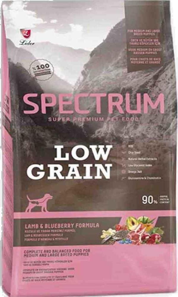 Spectrum Kuzu Etli Yaban Mersinli Orta Irk Yavru Köpek Maması 12+1 Kg - Image 1
