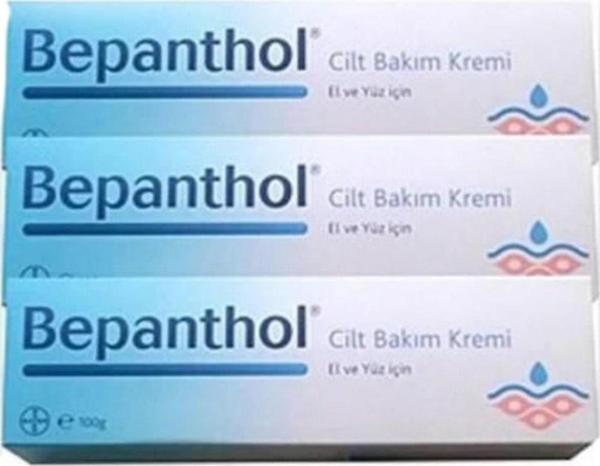 Bepanthol Cilt Bakım Krem 100 Gr 3 'Lü - Image 1