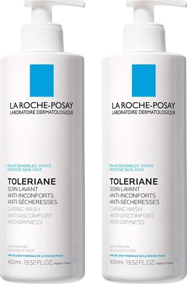 La Roche-Posay Toleriane Caring Wash Temizleyici Jel 400Ml X 2 - Image 1