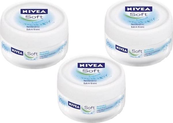 Nivea Soft 100 Ml X 3 Adet - Image 1