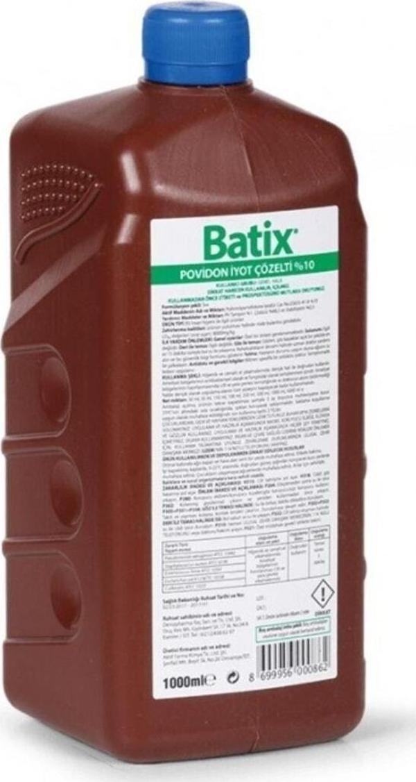 Batix %10 Povidon Iyot Çözelti 1000 Ml - Image 1