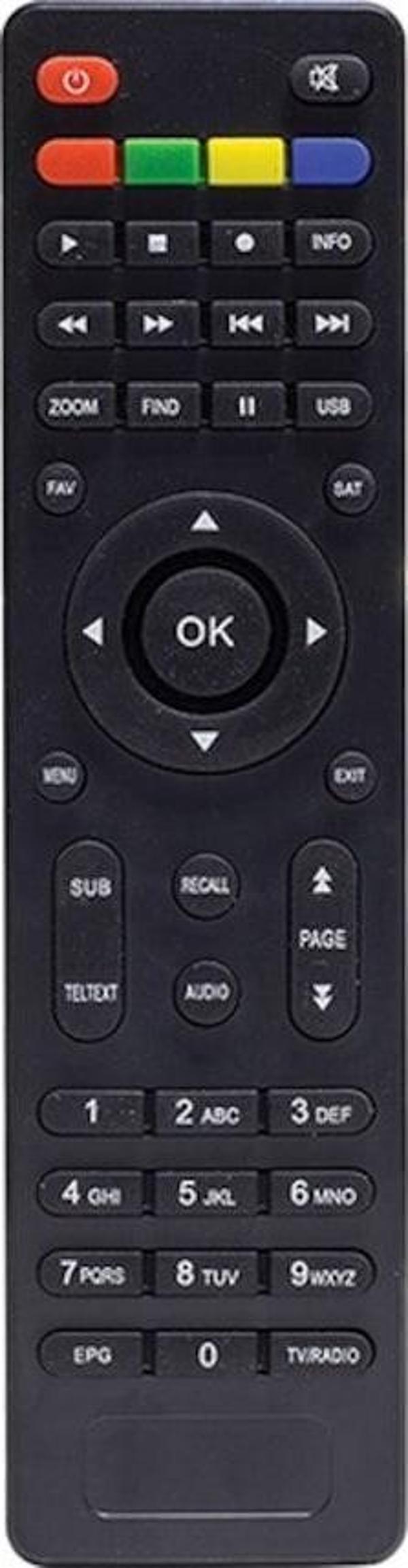 Botech Piko 500 Piko 502 Mini Hd Scart Uydu Kumandası - Image 1