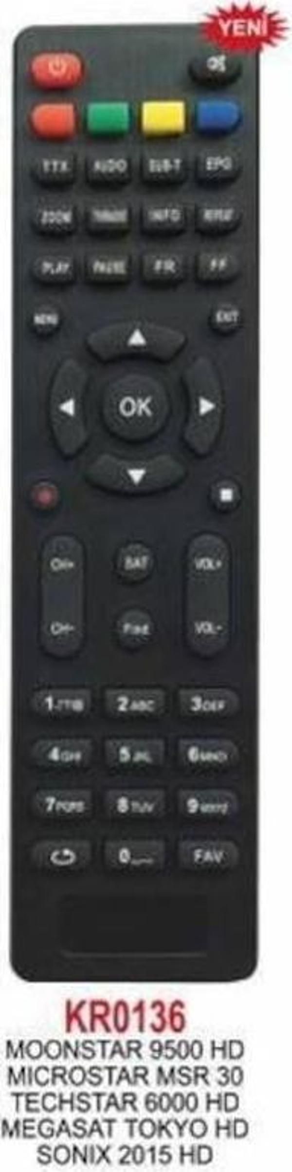 Moonstar 9500 Hd Uydu Kumandası - Image 1
