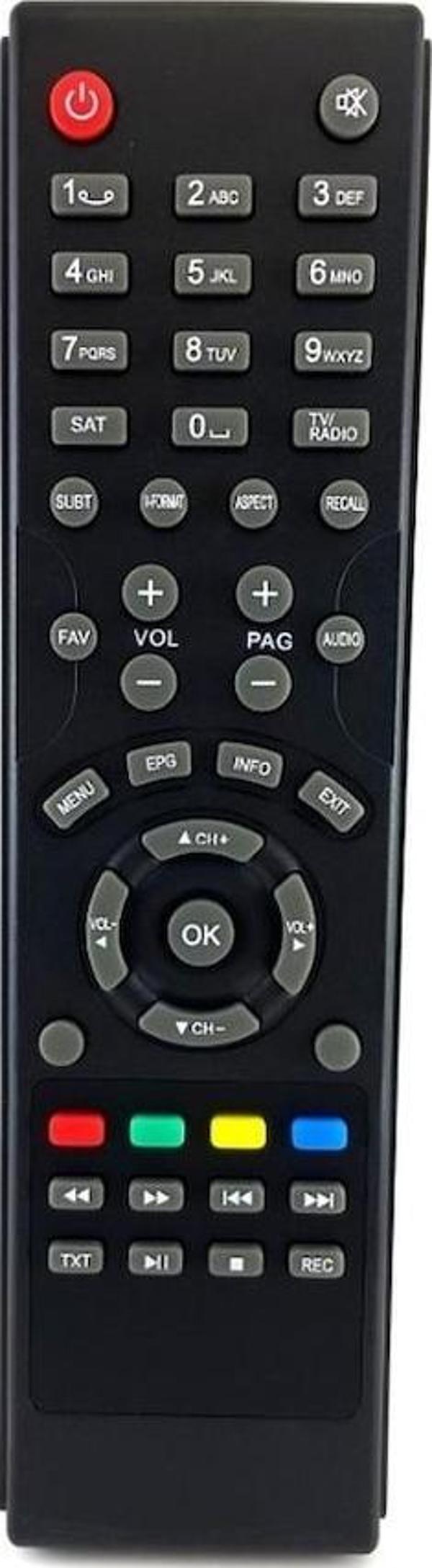 Goldmaster Platin Mini Hd Uydu Cihaz Alıcı Kumandası - Image 1