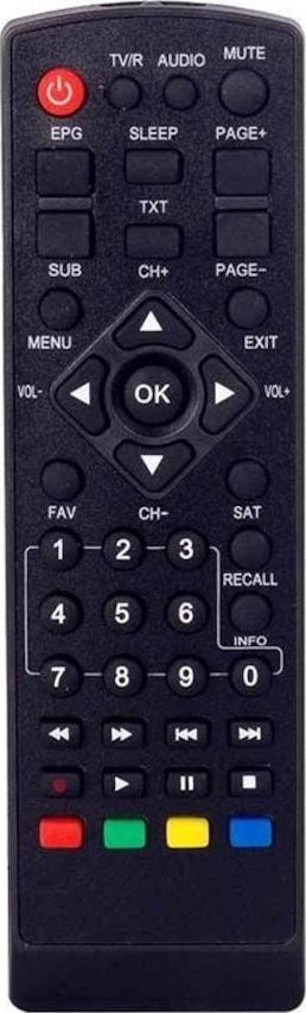 Moonstar Hd Uydu Alıcısı Cihazı Kumandası - Image 1