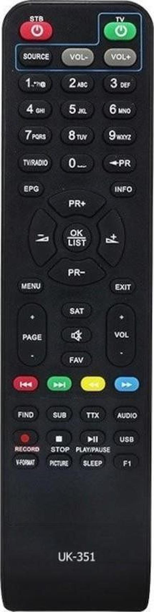 Next Black II HD Uydu Kumandası - Image 1