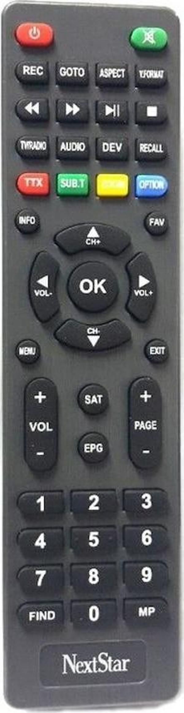 Nextstar 5000 Hd Cx Uydu Kumanda - Image 1
