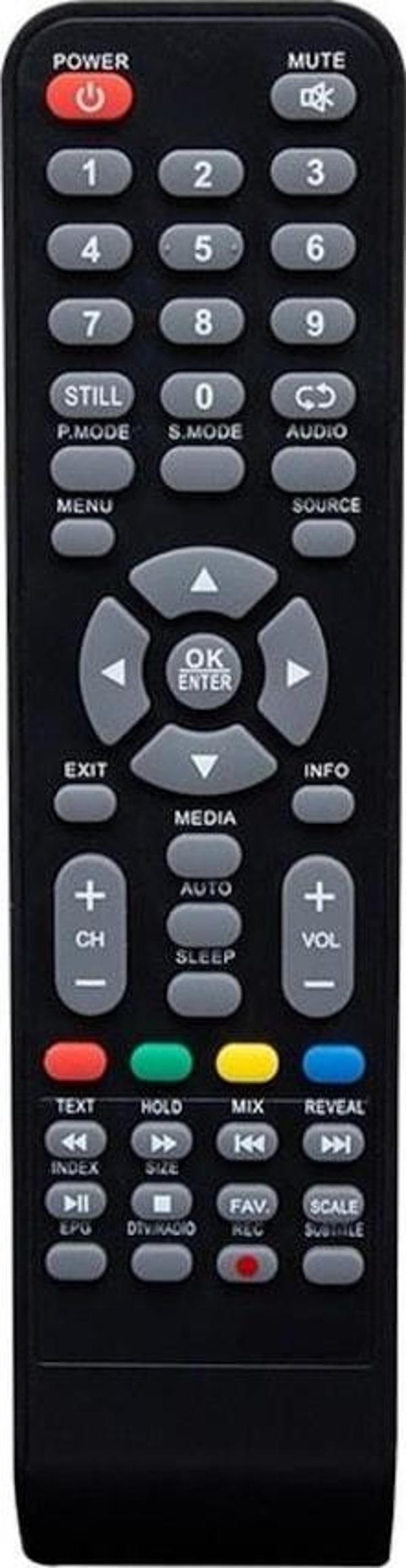 Onvo 2200-Ed001Nv1 Led Tv Kumanda - Image 1
