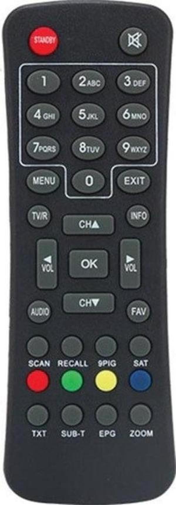 Kawai Kw-9300-6500-6250T 6100B Rose Dr-7600 Mini Uydu Kumanda - Image 1