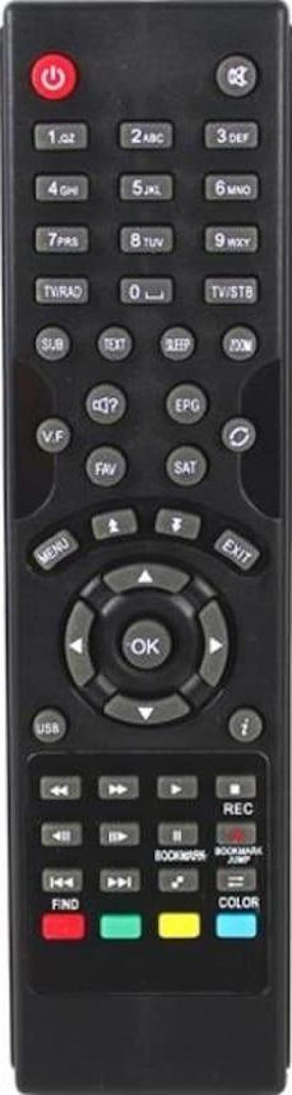 Korax Mini Smart Hd Uydu Kumanda - Image 1