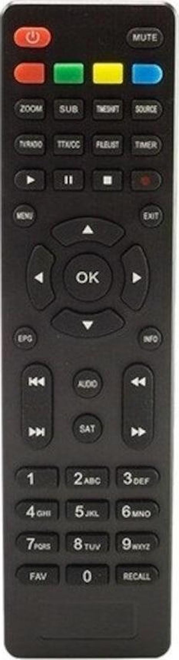 Süpermax Xplus Mini Hd Uydu Alıcısı Kumandası - Image 1