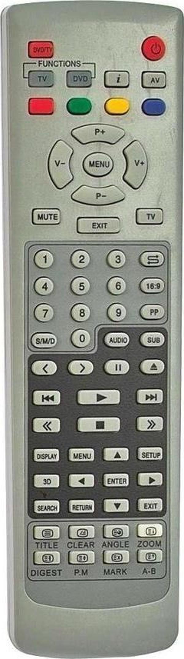 Telefunken Dvd'Li Combo-Pv-1 Televizyon Kumandası - Image 1
